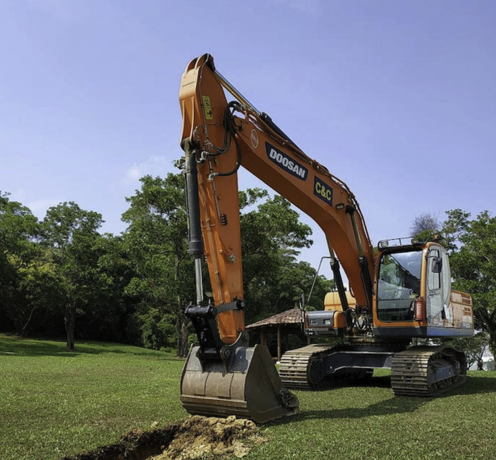 Travaux d’excavation de stationnement Marieville