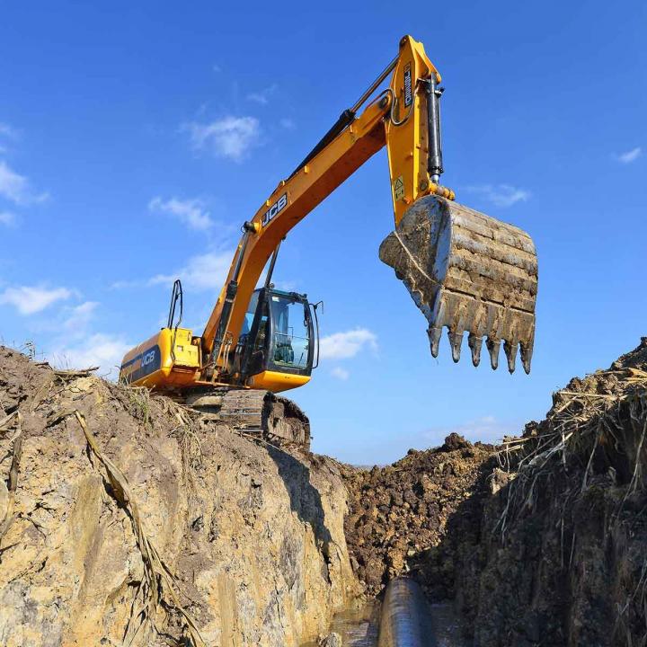 Excavation de stationnement Marieville